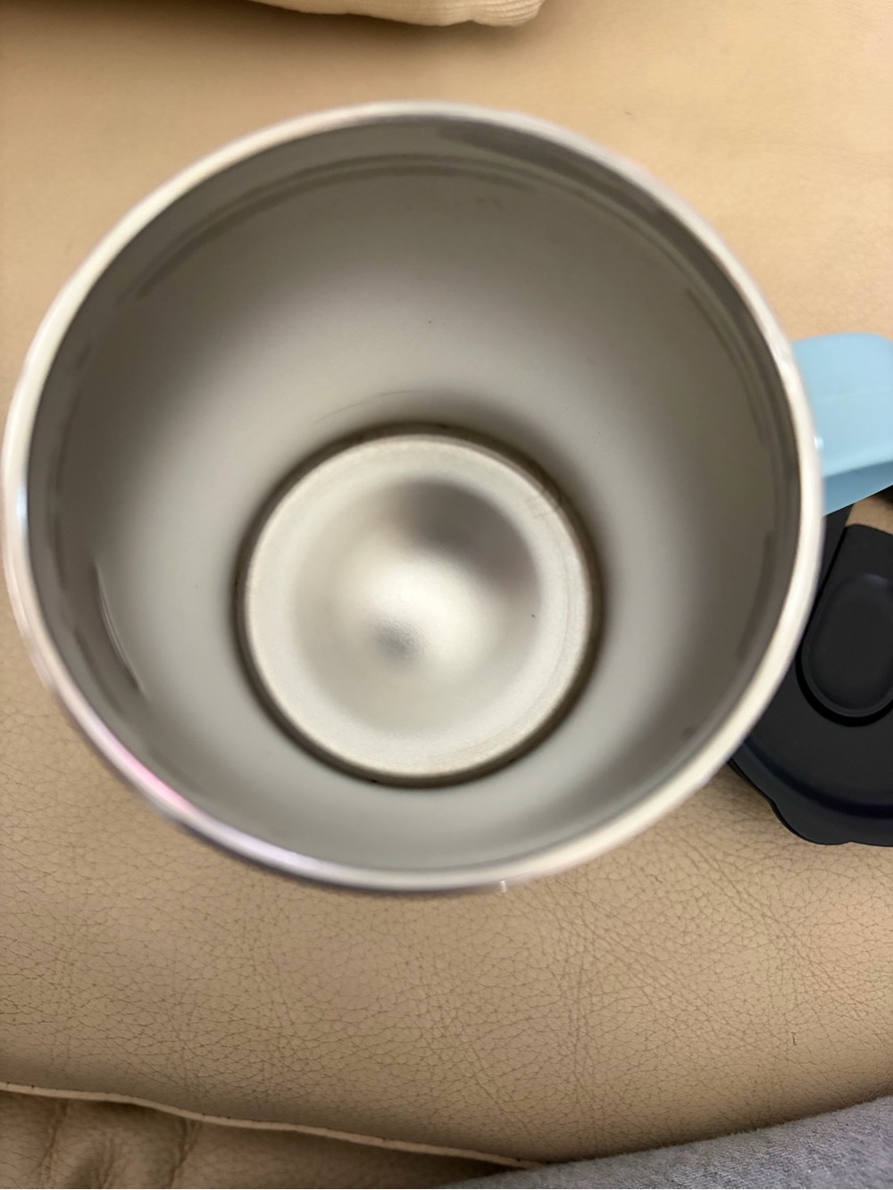 Hydro Flask Powder Blue Insulated Mug with Handle - Picture 3 of 5